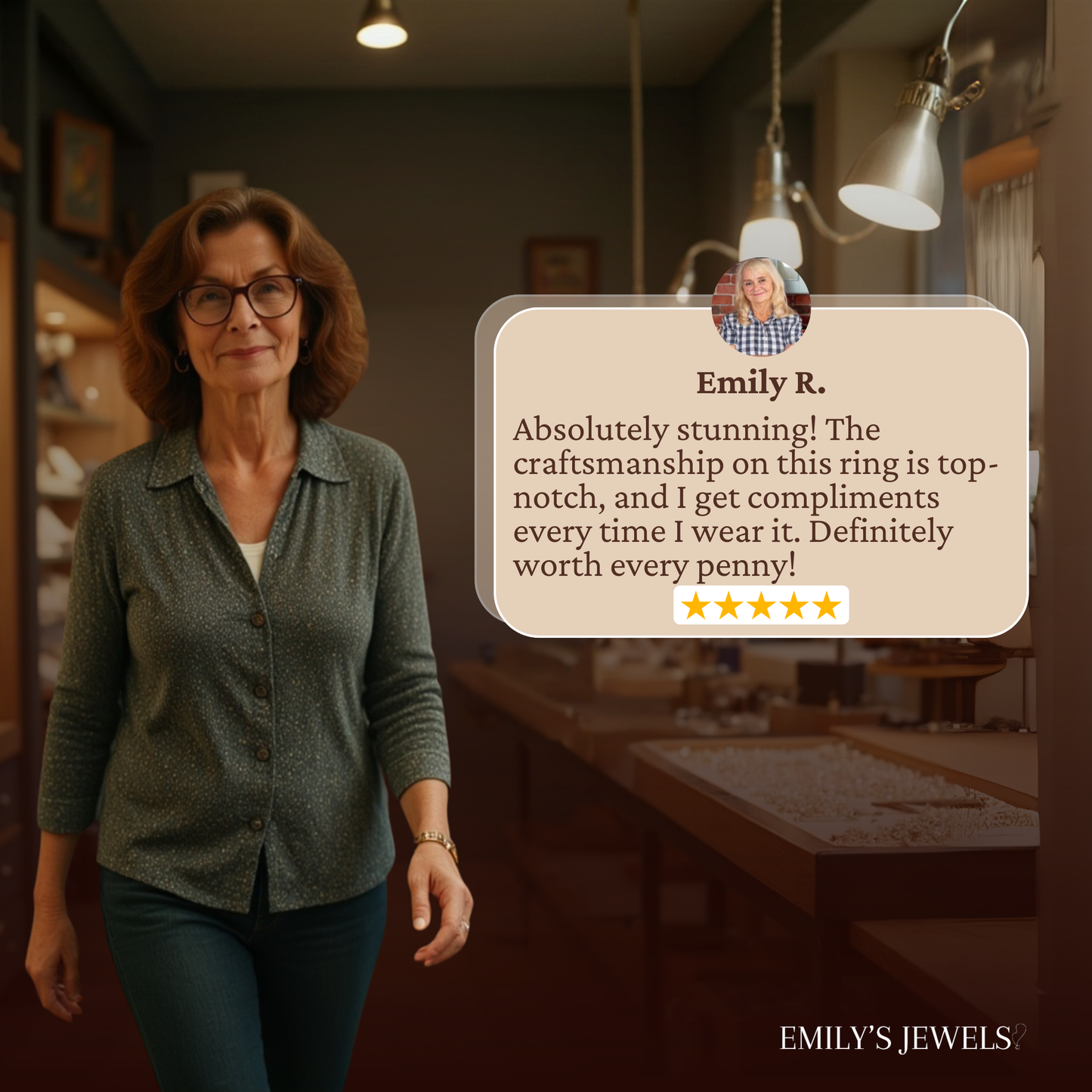 Rocío - Anillo ajustable de hoja con ópalo blanco