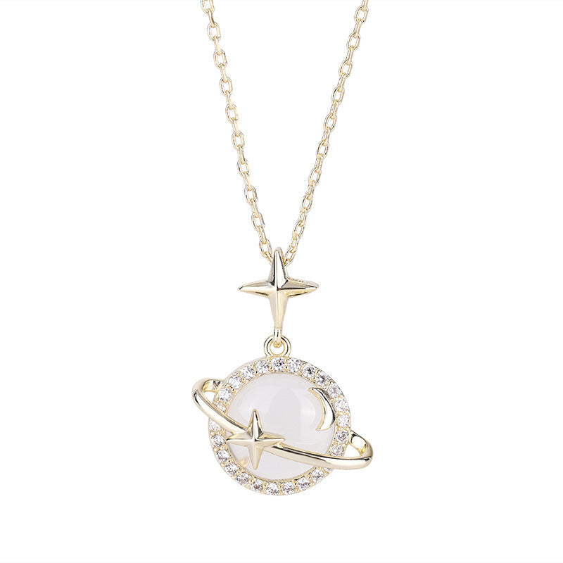 Collar Luz Estelar Cósmica