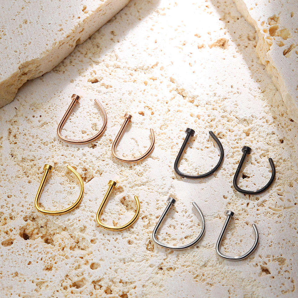 Piercing de Nariz sin Perforación