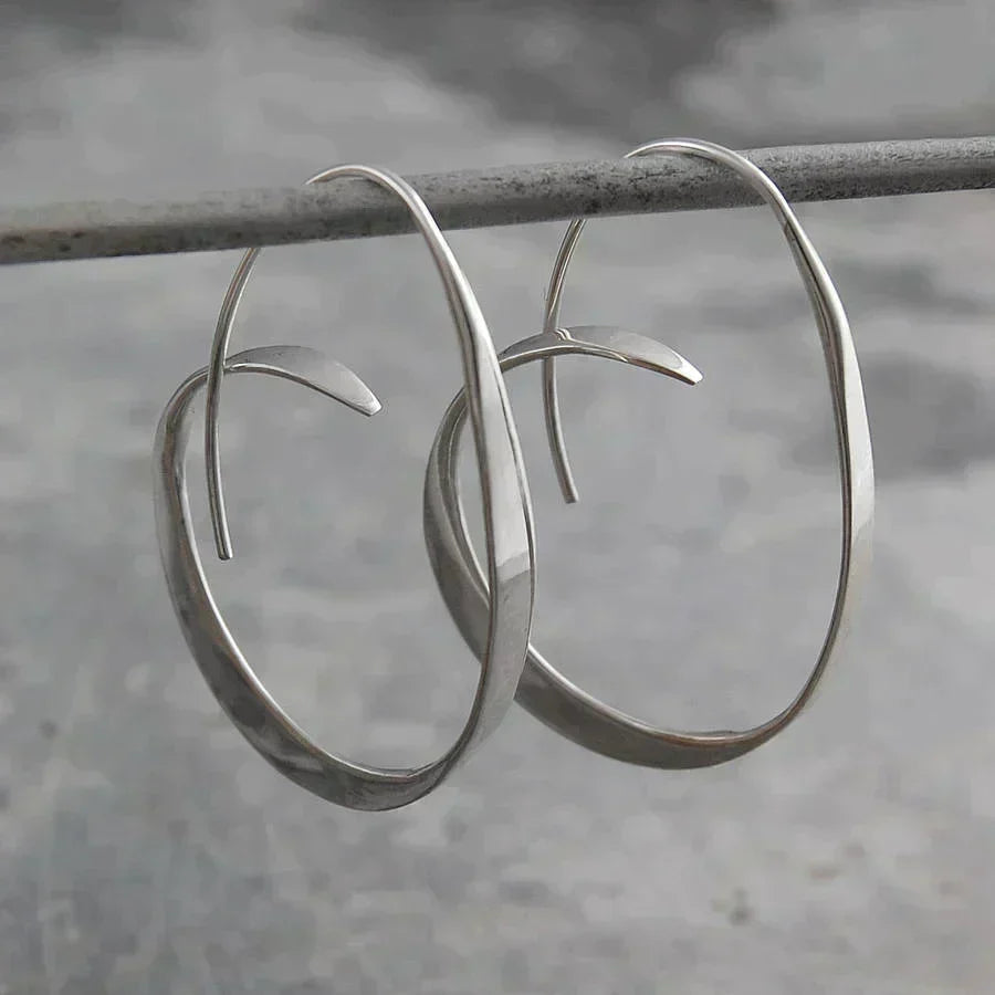 Pendientes Espiral de Diseño Elegante