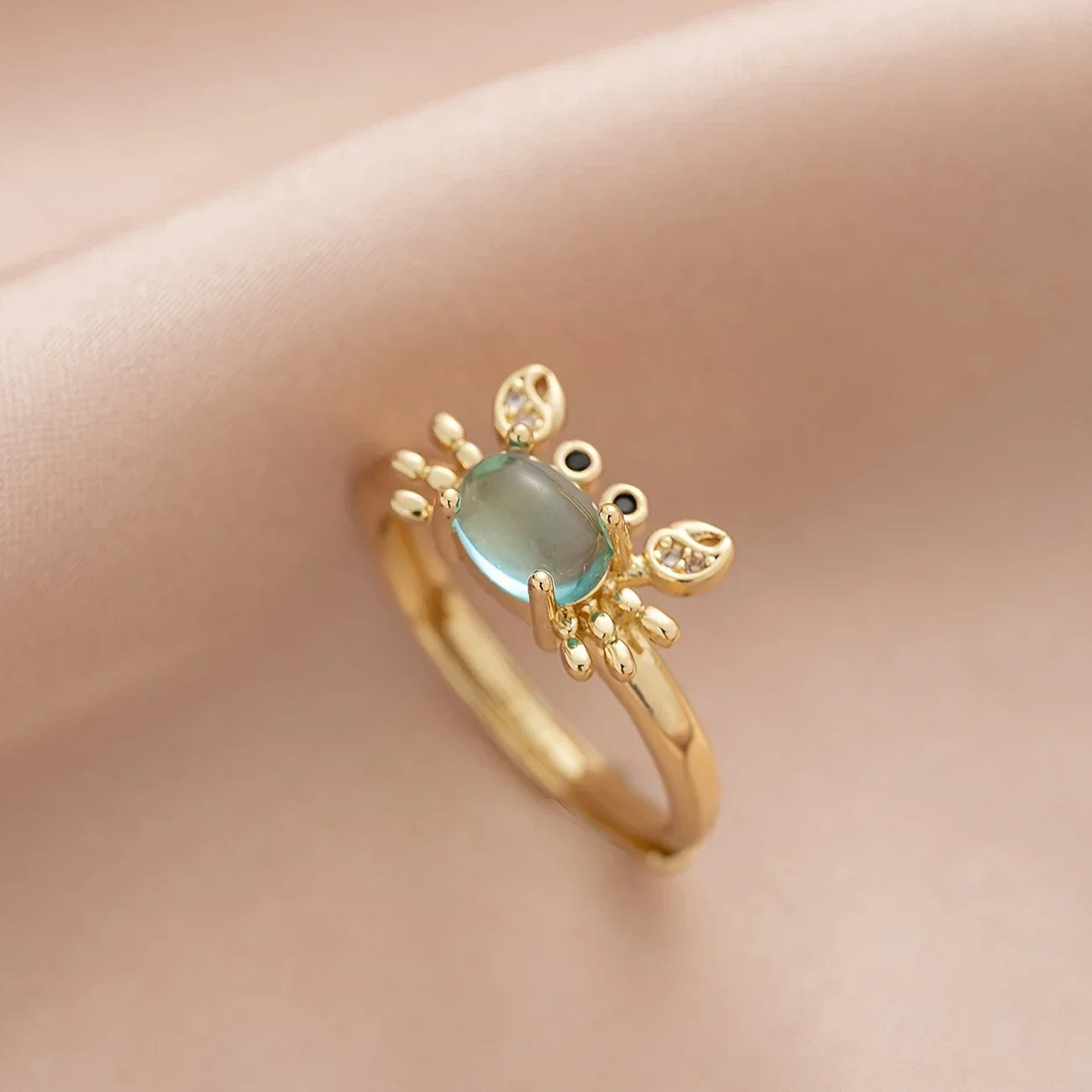 Anillo de Cangrejo Ajustable Elegante