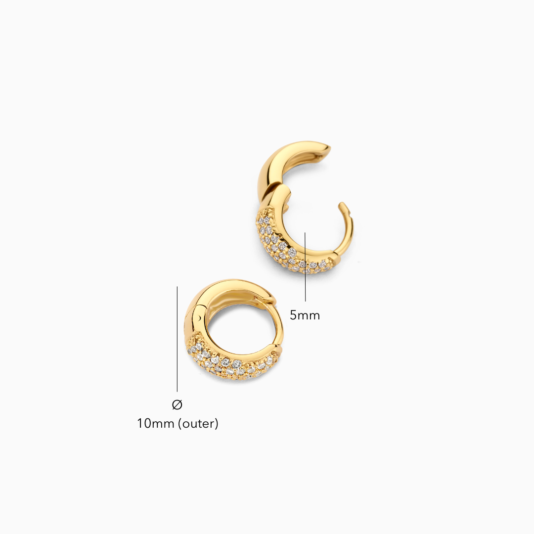 Mini Aros Jules | Oro
