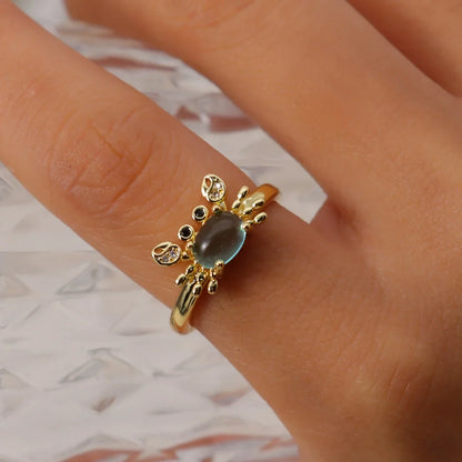 Anillo de Cangrejo Ajustable Elegante