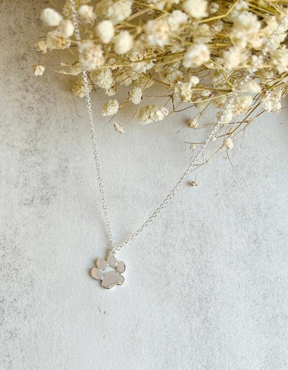 Collar de Pata en Plata