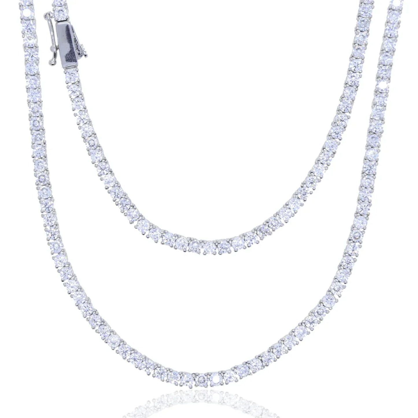 Collar de cadena de tenis