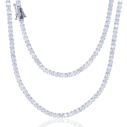 Collar de cadena de tenis