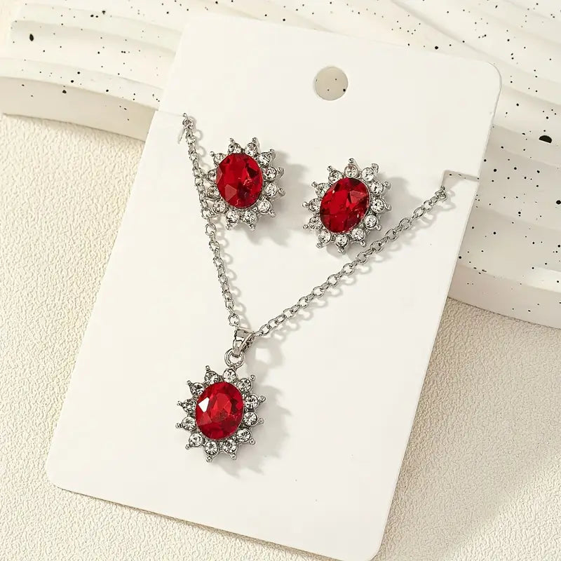 Set de Joyería Katya Ruberyn | Oro Blanco