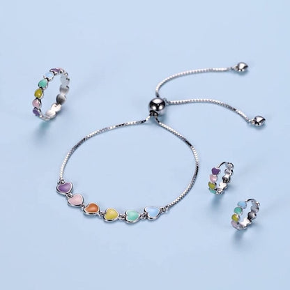 Pulsera de Huella de Pata en Plata de Ley