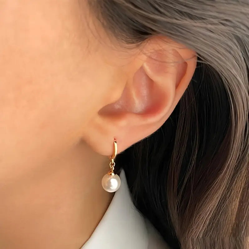 Set de Joyas de Perlas Golden Grace | Oro