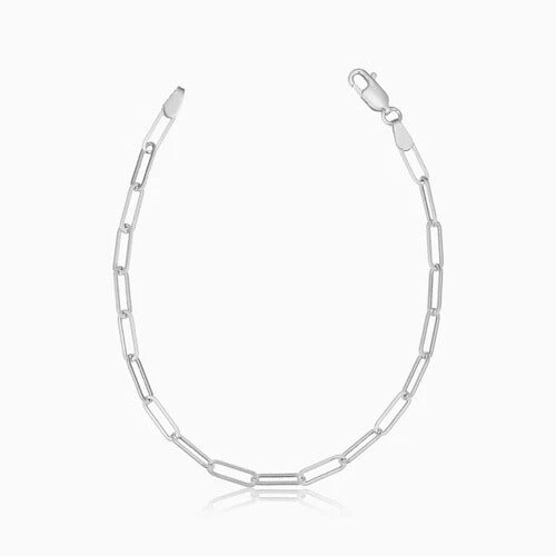 Pulsera Venice Link | Oro Blanco