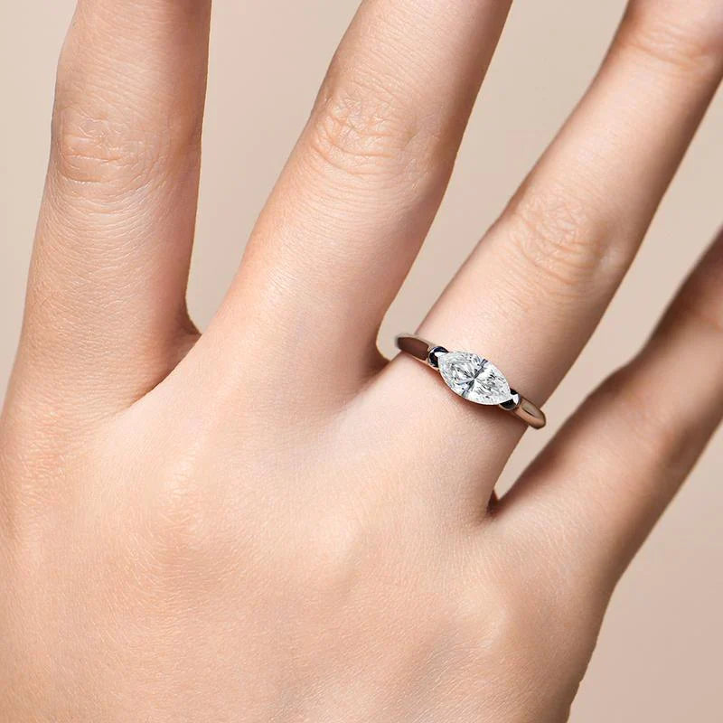 Anillo Delgado Hailey Playa | Oro