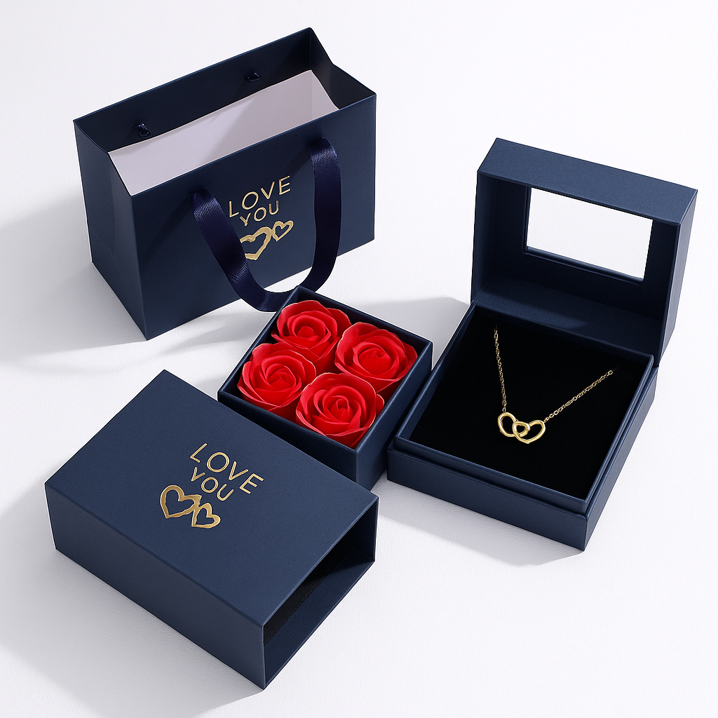 Collar Doble Corazón