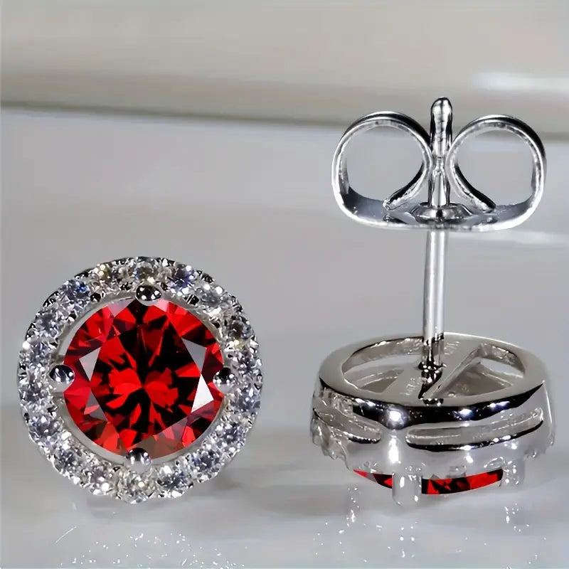 Aretes Lucia Rosavelle | Oro Blanco