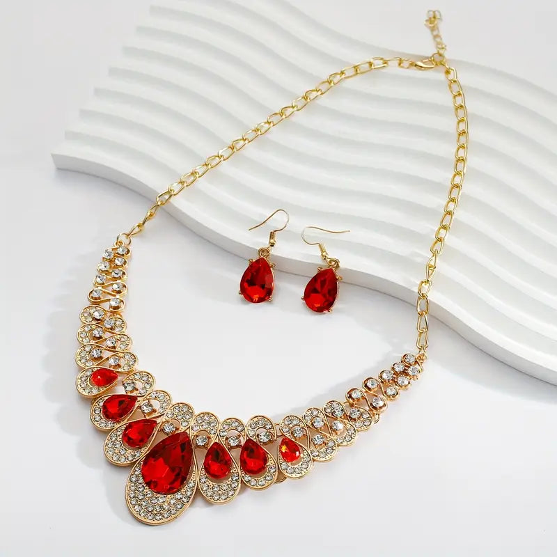 Set de Joyería Maevina Crimselle | Oro