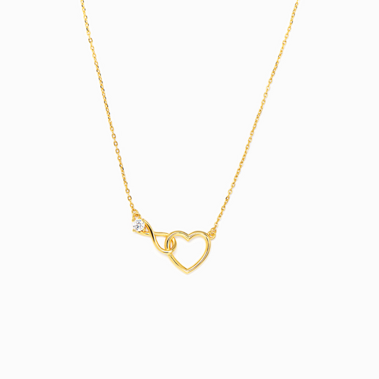 Collar Corazón Infinito