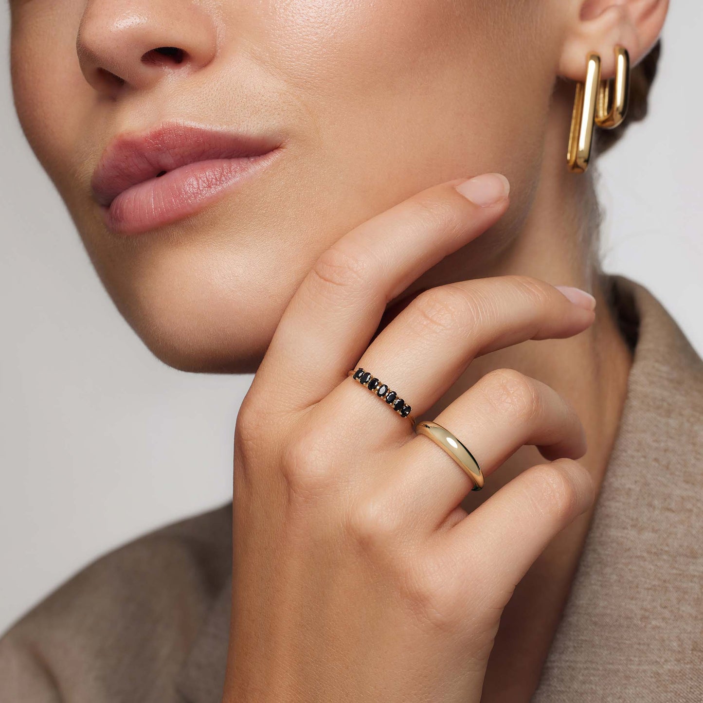 Anillo Rock Solid | Oro
