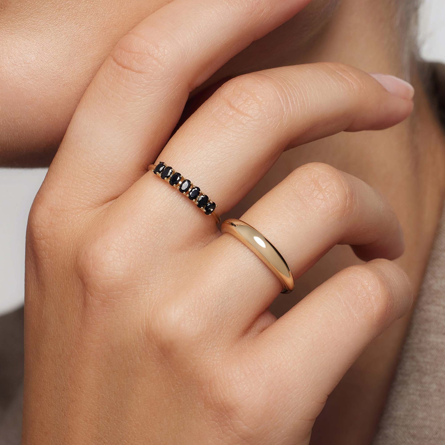 Anillo Rock Solid | Oro
