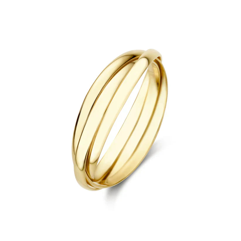 Anillo Lena Trielle | Oro Blanco