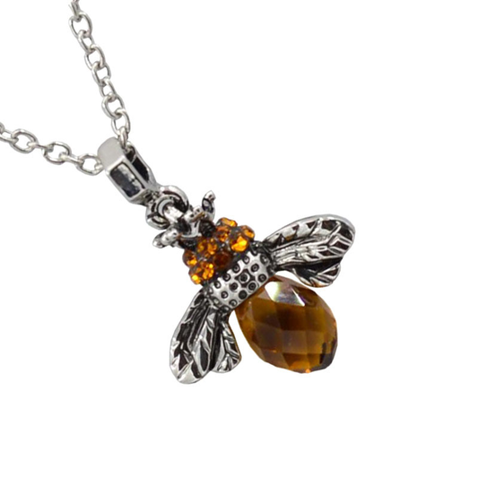 Collar Delicado del Espíritu de la Abeja Dorada
