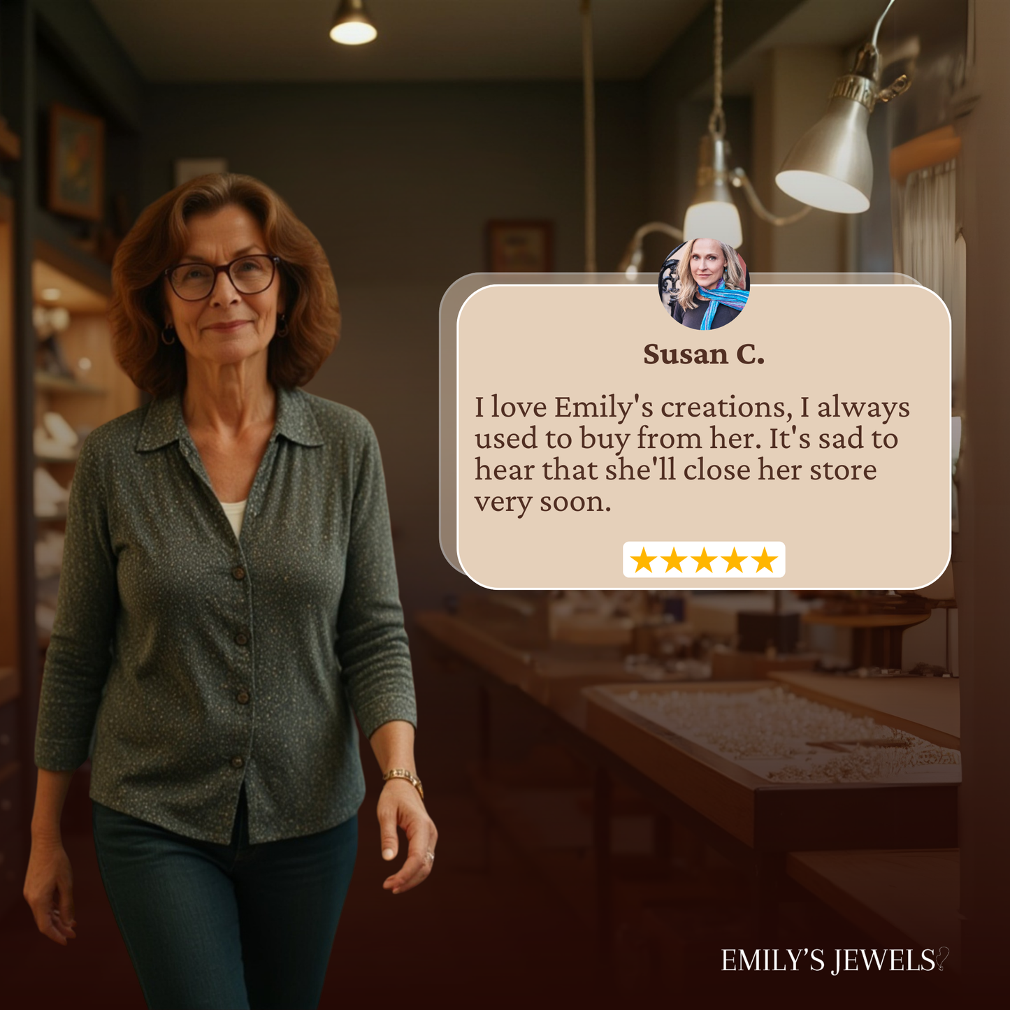 Alma - Anillo corazón plateado con baño de oro