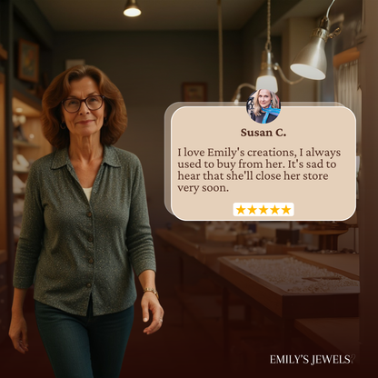 Alma - Anillo corazón plateado con baño de oro