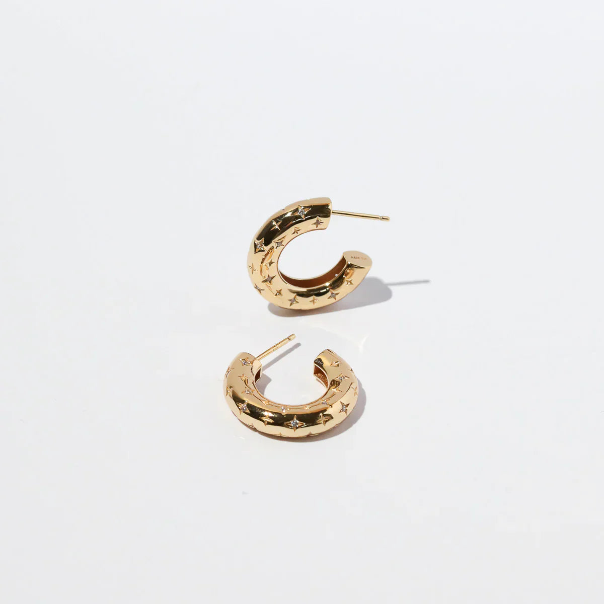 Pendientes de Aro Cósmicos | Oro