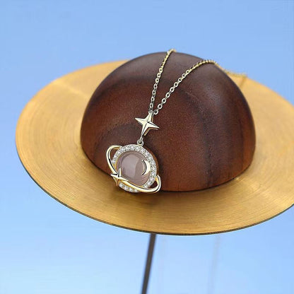 Collar Luz Estelar Cósmica