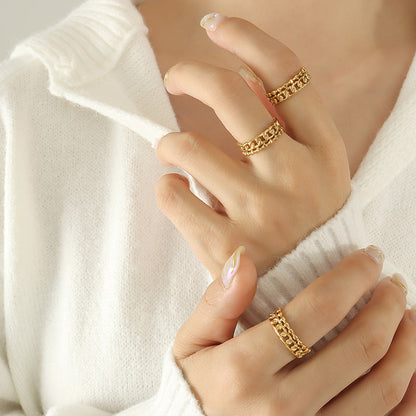 Anillo de cadena Vera