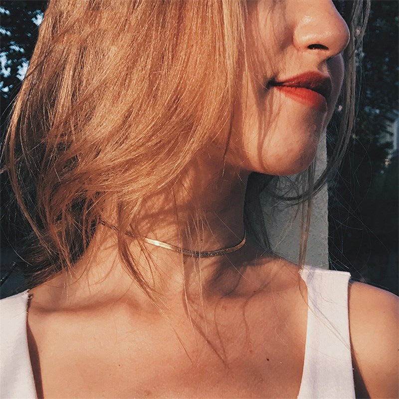 Collar Stella de cadena espiga