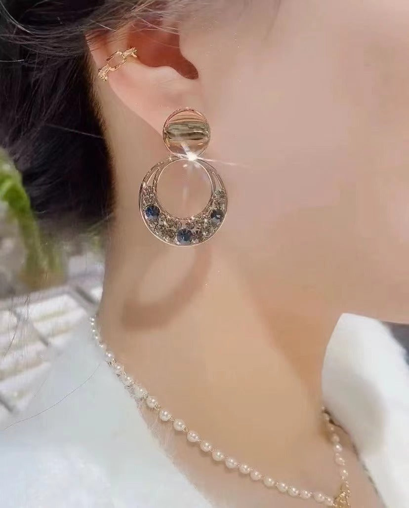 Pendientes Lumina con circonitas