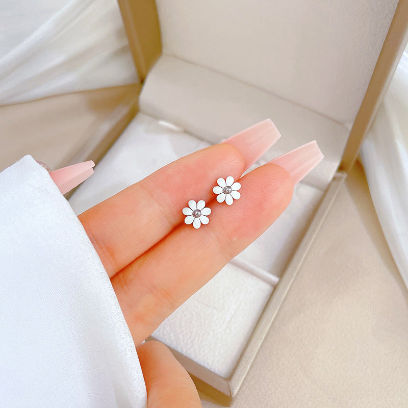 Pendientes dorados Sunflora