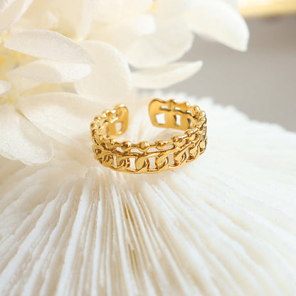 Anillo de cadena Vera