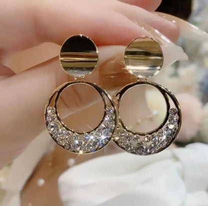 Pendientes Lumina con circonitas