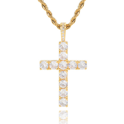 Collar de Cruz | Oro