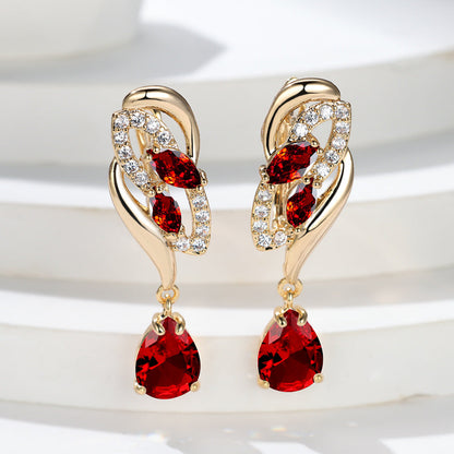 Aretes Saphara Cindorelle | Oro