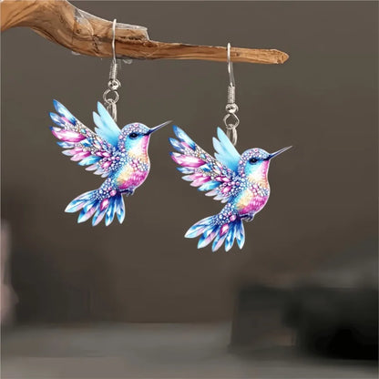 Pendientes de Colibrí