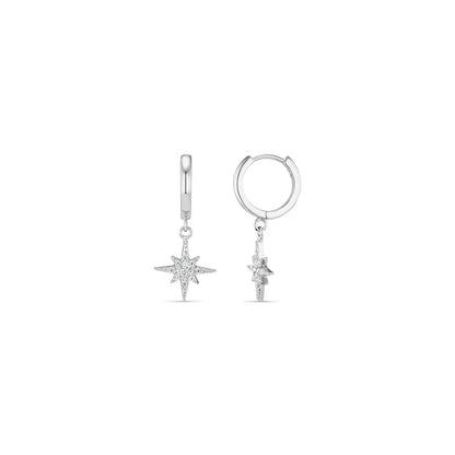 Aretes The Vudu | Oro Blanco
