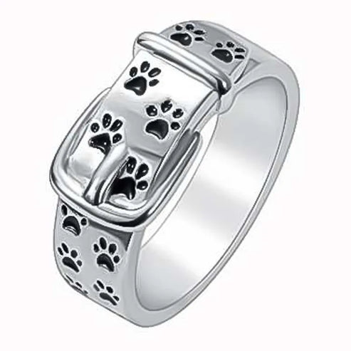 Anillo de Cuello Lindo y Moderno Inspirado en Perros