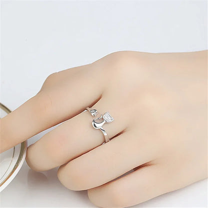 Anillo Abierto de Gato Lindo