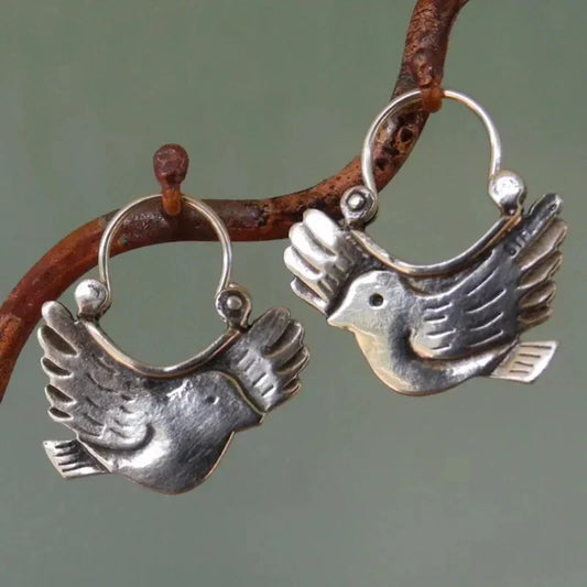 Pendientes Boho Inspirados en Pájaros