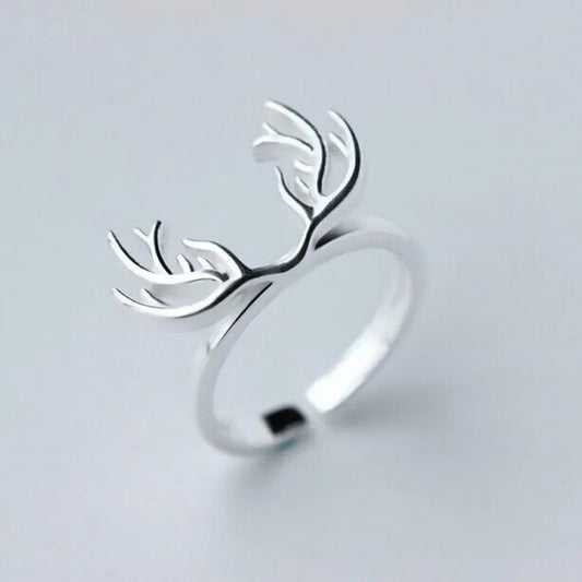 Anillo de Asta en Plata de Ley