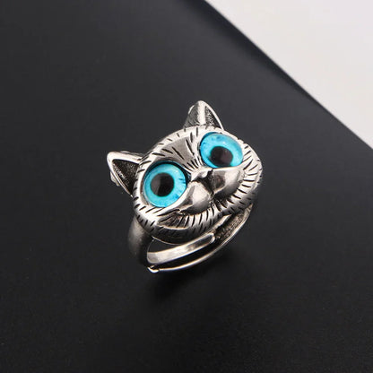 Anillo de Gato de Ojos Azules
