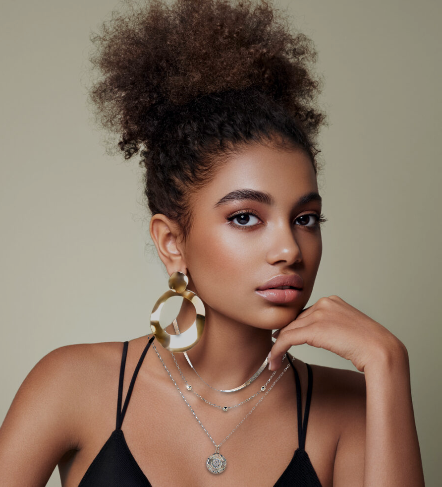 Collar triple de plata 925