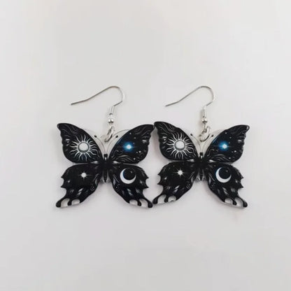 Pendientes de Mariposa, Sol y Luna