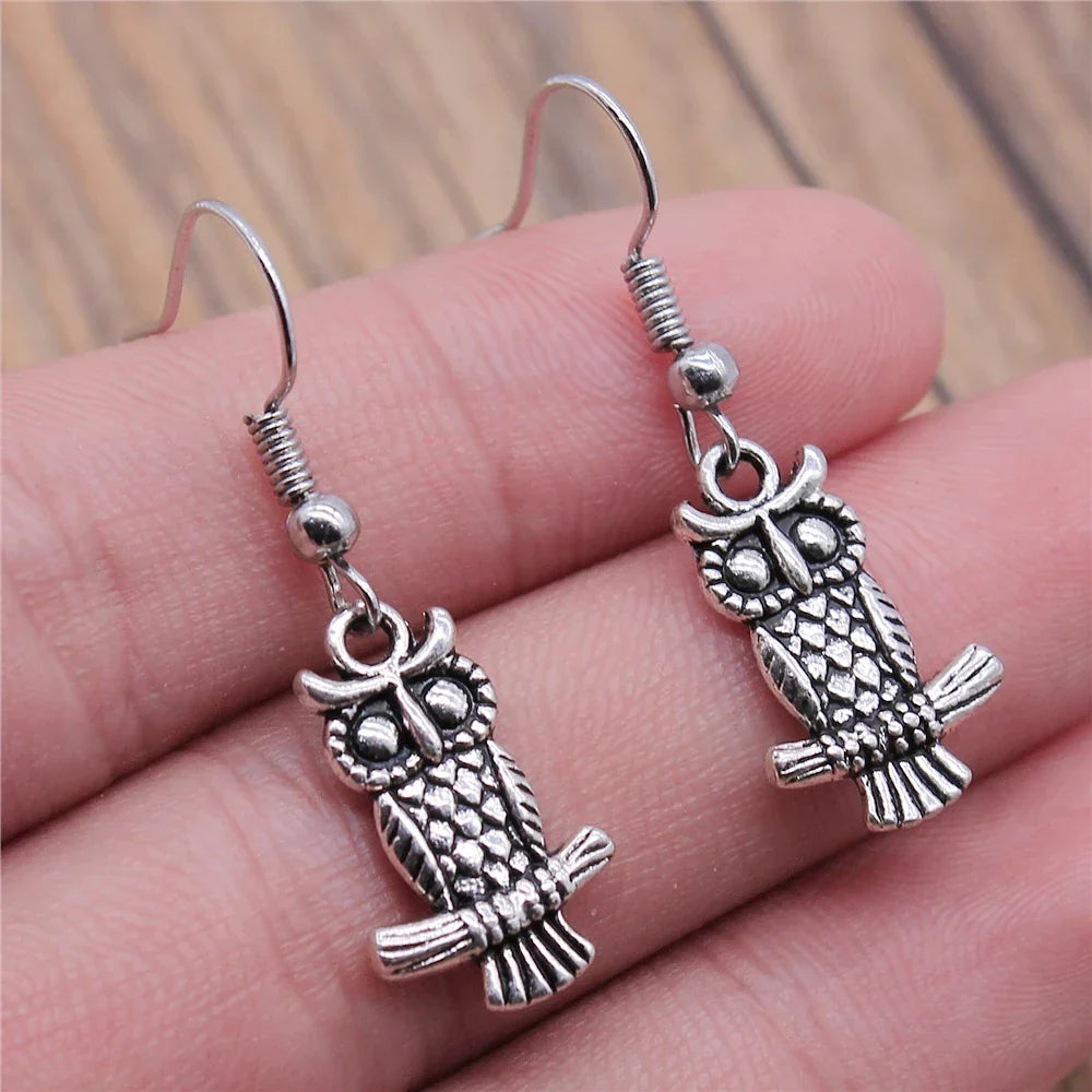 Pendientes Bohemios Vintage de Búho