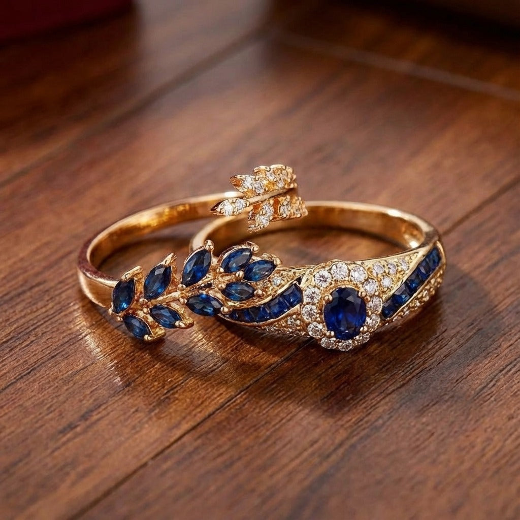 Set de anillos Avelisse Moraziel | Oro