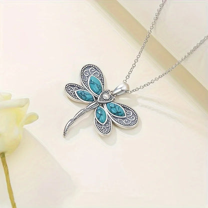 Collar de Plata de los Sueños de la Libélula
