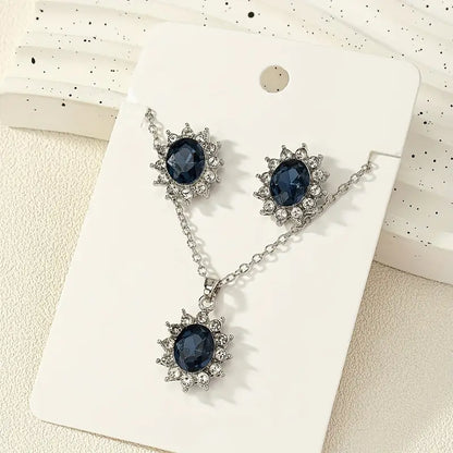 Set de joyería Katya Azuryn | Oro Blanco