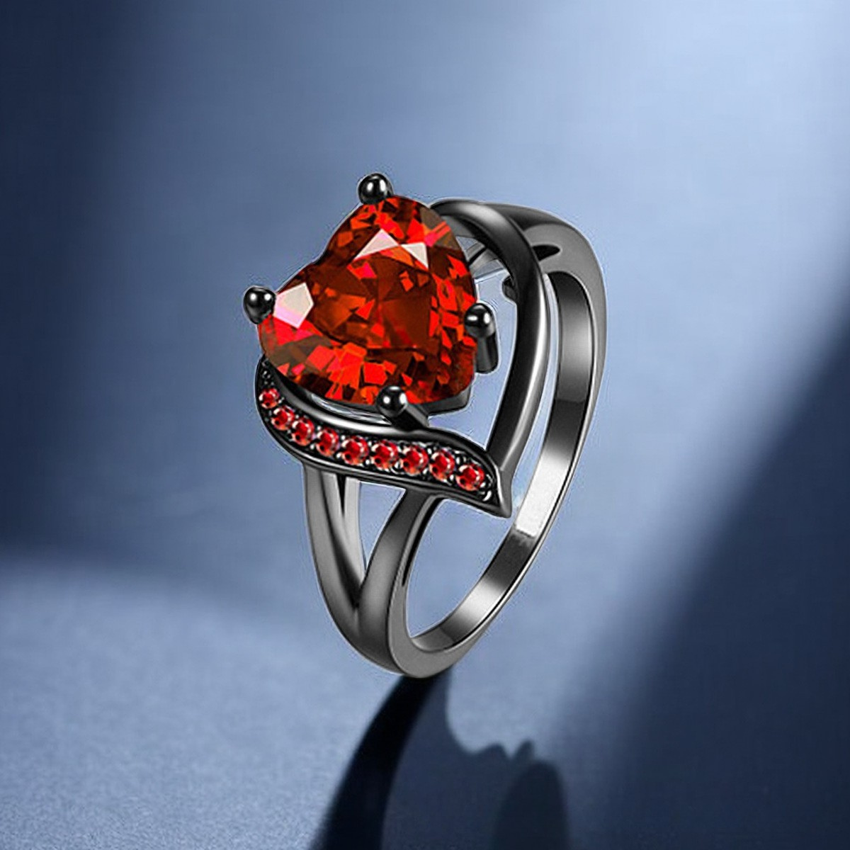 Anillo Calindra Rosethorne | Oro Blanco