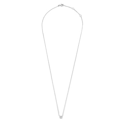 Collar con Piedra Clea | Oro Blanco